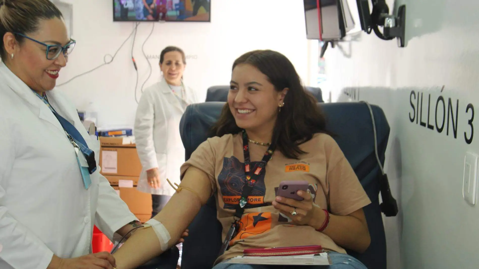 Donar sangre Aurelio Magaña